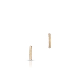 Kolczyki srebrne półkola