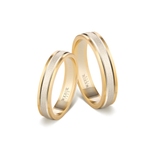 Obrączka złota SENSI