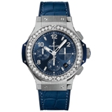 ZEGAREK HUBLOT BIG BANG STEEL BLUE DIAMONDS