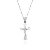 Wisiorek srebrny krzyżyk