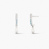 Kolczyki srebrne Balerina