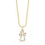 Wisiorek złoty anioł