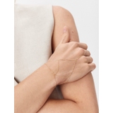 Bransoleta złota z pierścionkiem