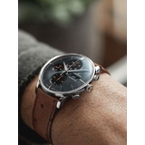 ZEGAREK JUNGHANS MEISTER CHRONOSCOPE DATE ENGLISH