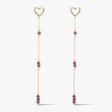 Kolczyki złote Czułość