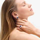 Kolczyki srebrne Follow