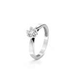 Pierścionek zaręczynowy złoty Romantyczny