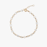 Bransoleta złota z cyrkoniami Ceremonials