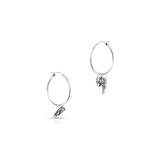 Kolczyki srebrne Freedom