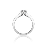 Pierścionek zaręczynowy złoty Jedyny