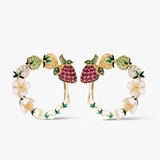 Kolczyki złote Kwiaty Nocy