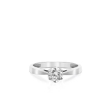 Pierścionek zaręczynowy złoty Romantyczny