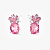 Kolczyki srebrne Kwiaty Nocy Wiśnia