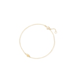 Bransoletka złota literka A