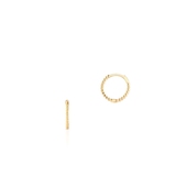 Kolczyki złote koła