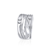 Pierścionek białe złoto CAMMILLI FIRENZE