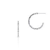 Kolczyki białe złoto z diamentami