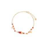 Bransoleta srebrna z motywem rakiety