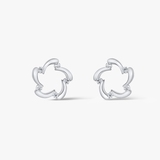 Kolczyki srebrne z cyrkoniami