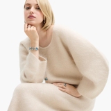 Naszyjnik srebrny Motyle