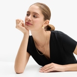 Kolczyki srebrne pozłacane