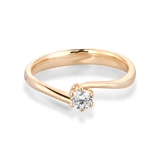 Pierścionek złoty Recarlo