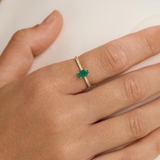 Pierścionek złoty TRIO