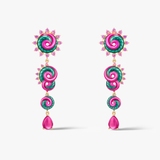 Kolczyki srebrne Imaginarium