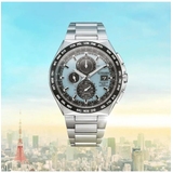 ZEGAREK CITIZEN RADIO CONTROLLED SUPER TITANIUM CHRONOGRAPH