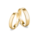 Obrączka złota DALLAS damska