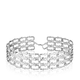 Srebrny choker Longplay