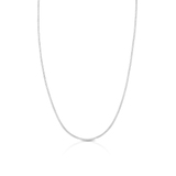 Łańcuszek srebrny żmijka