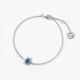 Bransoleta srebrna Alchemia