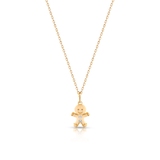 Wisiorek złoty pierniczek Holy