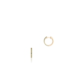 Kolczyki złote z szafirami