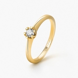 Pierścionek złoty Jedyny