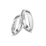 Obrączka złota KOCHAM CIĘ męska