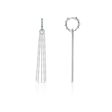 Kolczyki srebrne Laguna