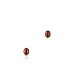 Kolczyki złote z bursztynem