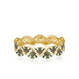 Bransoleta srebrna Rajski Ogród