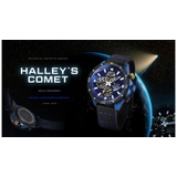 ZEGAREK VOSTOK EUROPE ALMAZ SPACE STATION CHRONO HALLEYS COMET SPECIAL EDITION