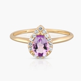 Pierścionek złoty Maria Antonina