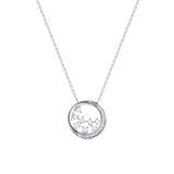 Naszyjnik złoty z diamentami Galaktyka