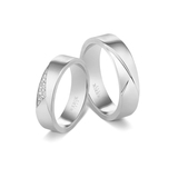 Obrączka złota AMETTA damska