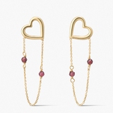 Kolczyki złote Czułość