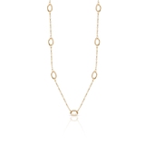 Naszyjnik złoty geometryczny W.KRUK