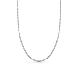 Łańcuszek srebrny kostka