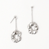 Kolczyki srebrne Follow