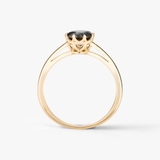 Pierścionek zaręczynowy złoty Tajemniczy