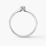 Pierścionek zaręczynowy złoty Jedyny